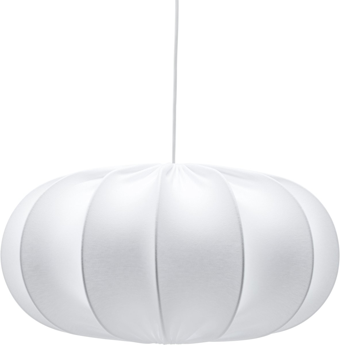 Dalia Pantalla Excl. Colgante Ø50 Blanco Lámpas de techo De PR Home - La l&aacute;mpara de techo Dalia forma parte de una serie de l&aacute;mparas de varios tama&ntilde;os y formas, revestidas de tejido de jersey blanco.