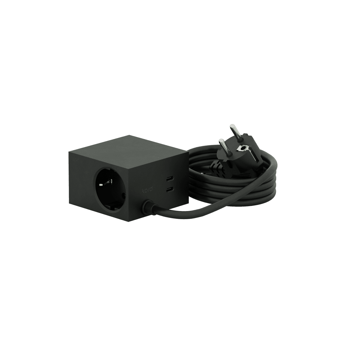 Cuboid+ Negro De Kord - En una &eacute;poca donde la tecnolog&iacute;a es parte integral de la vida cotidiana, incluso los objetos m&aacute;s cotidianos merecen un dise&ntilde;o atractivo y bien pensado.