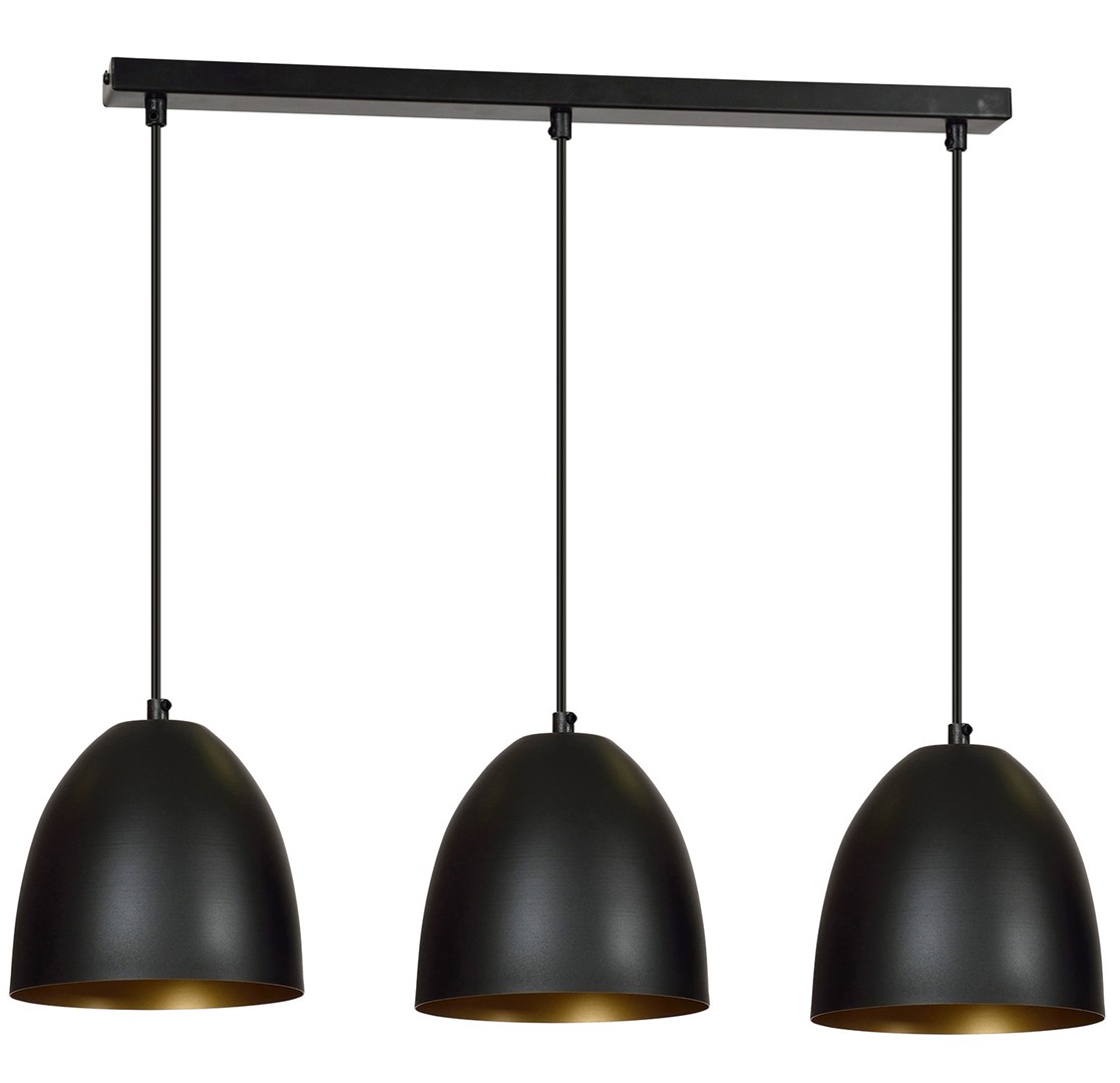 Lenox 70cm Negro Lámpas de techo De Emibig Lighting - Ilumina óptimamente el interior y es un bonito y decorativo detalle en tu hogar.