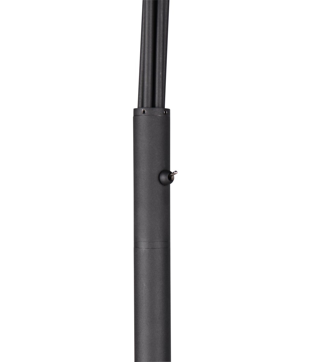 Marley Negro lámpara de pie De Trio Lighting - Los cinco cabezales de lámpara móviles se pueden orientar libremente y proporcionan así una luz óptima, independientemente de si la lámpara se utiliza como luz de lectura en el sofá o como fuente de luz en el pasillo.