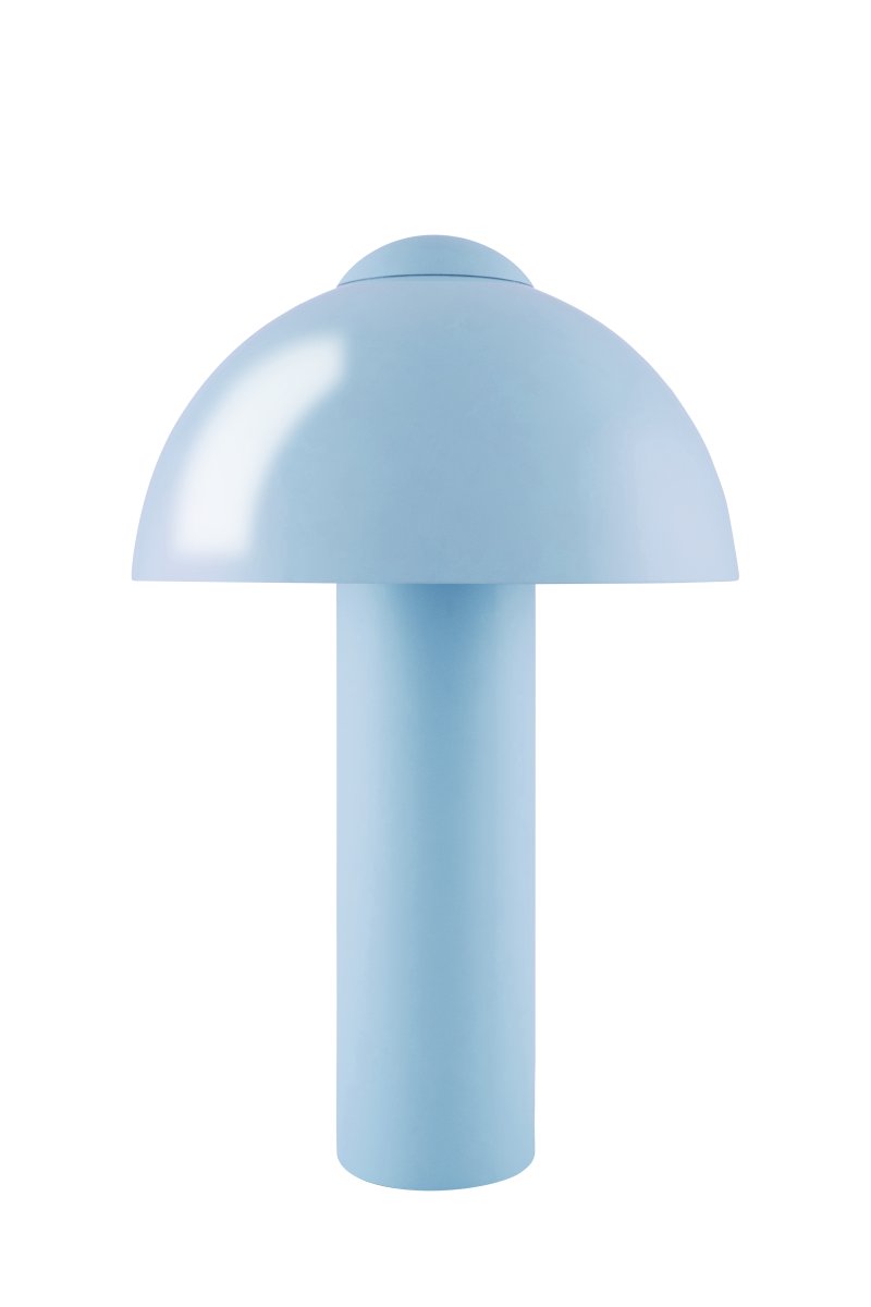 Buddy 36cm Azul claro lámpara de mesa De Globen Lighting - Colóquela en una mesa auxiliar del salón, en la ventana de la cocina o en una mesita de noche.