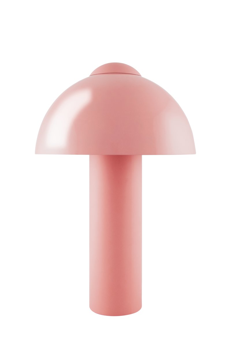 Buddy 36cm Rosa lámpara de mesa De Globen Lighting - Colóquela en una mesa auxiliar del salón, en la ventana de la cocina o en una mesita de noche.