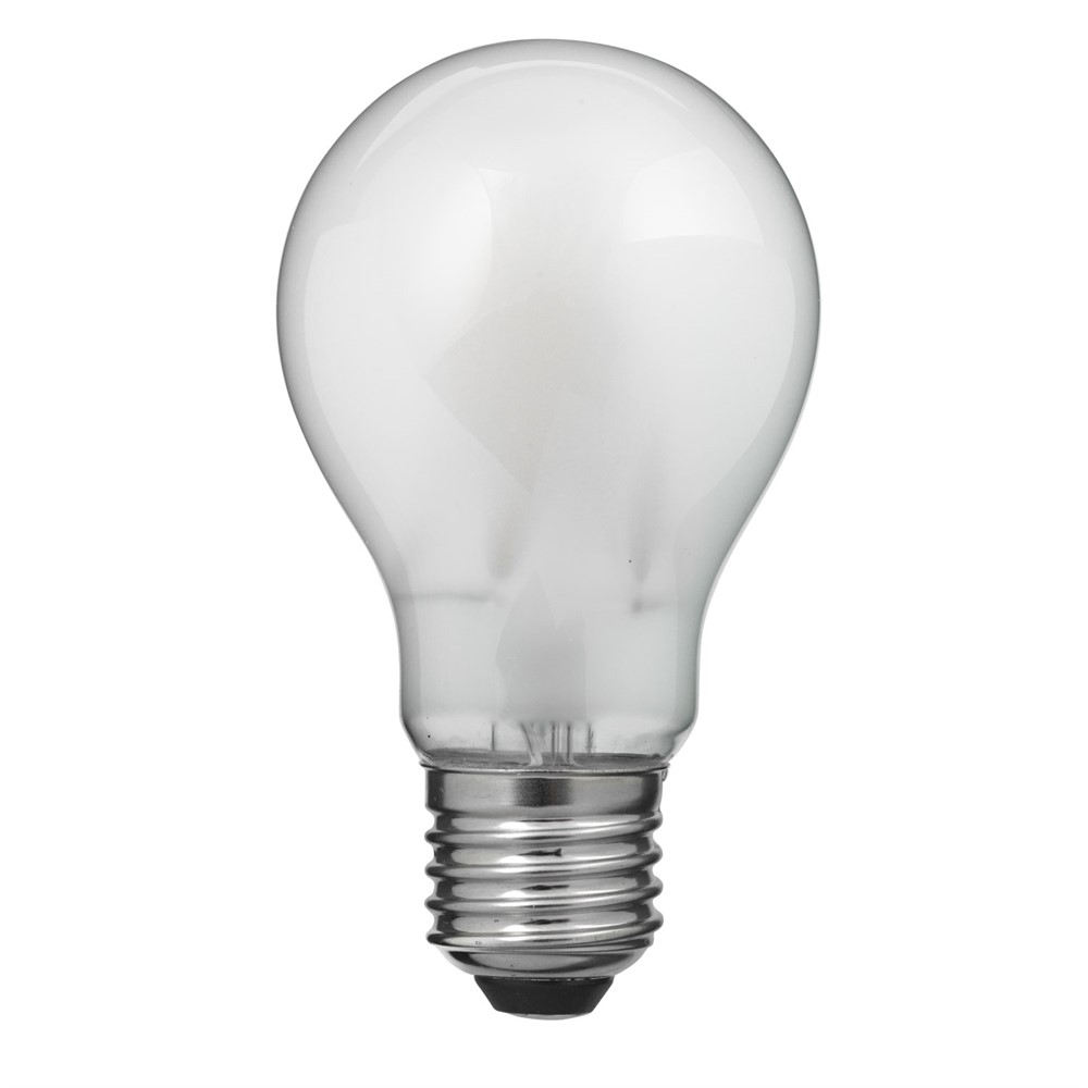 E27 normal mate 0,8W 2700K Blanco De Unison - CLASSIC L&aacute;mpara normal mate E27 con una potencia de 0,8 W y una agradable luz c&aacute;lida de 2700 K proporciona una luz suave y uniforme, ideal para la iluminaci&oacute;n general del hogar.