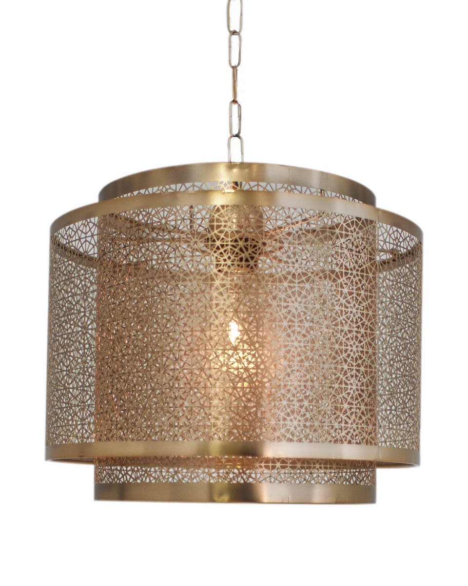 Hermine Ø34 Latón Lámpas de techo De By Rydéns - La lámpara de techo forma parte de la serie Hermine, que también incluye lámparas de mesa, apliques de pared y lámparas de pie.