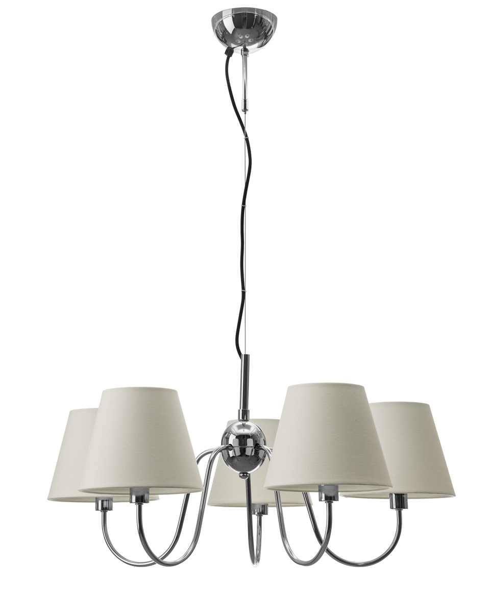 Lynx Ø75 Cromo Lámpas de techo De By Rydéns - Con un impresionante di&aacute;metro de 75 cm, Lynx es un mueble de gran tama&ntilde;o que se convertir&aacute; en el centro de atenci&oacute;n de cualquier habitaci&oacute;n.