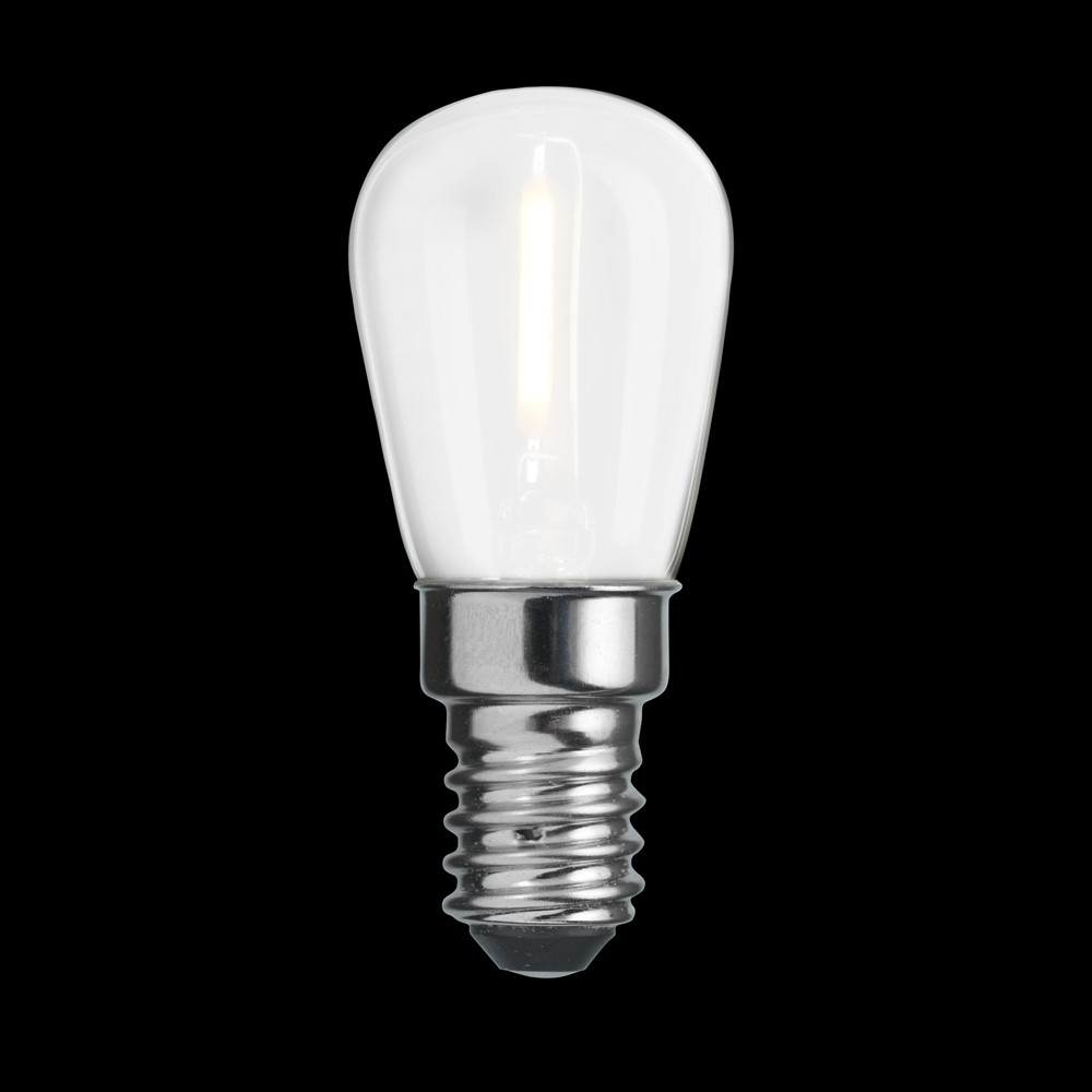 Bombilla E14 Pera Mate 0,8W 2700K Blanco De Unison - CLASSIC con bombilla E14 esmerilada, de 0,8 W de potencia y luz c&aacute;lida de 2700 K, garantiza una distribuci&oacute;n de la luz suave y uniforme.