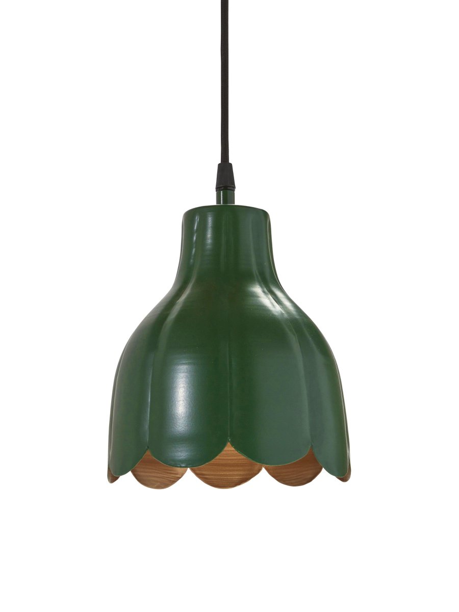 Tulippa Ø17 Verde lámpara de ventana De PR Home - La inspiraci&oacute;n para la l&aacute;mpara proviene de un tulip&aacute;n de las pinturas y jardines de Carl Larsson.