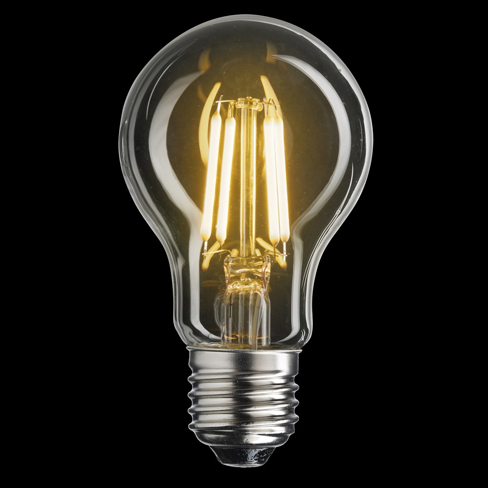 E27 normal 6W 2700K Regulable Transparente De Unison - 