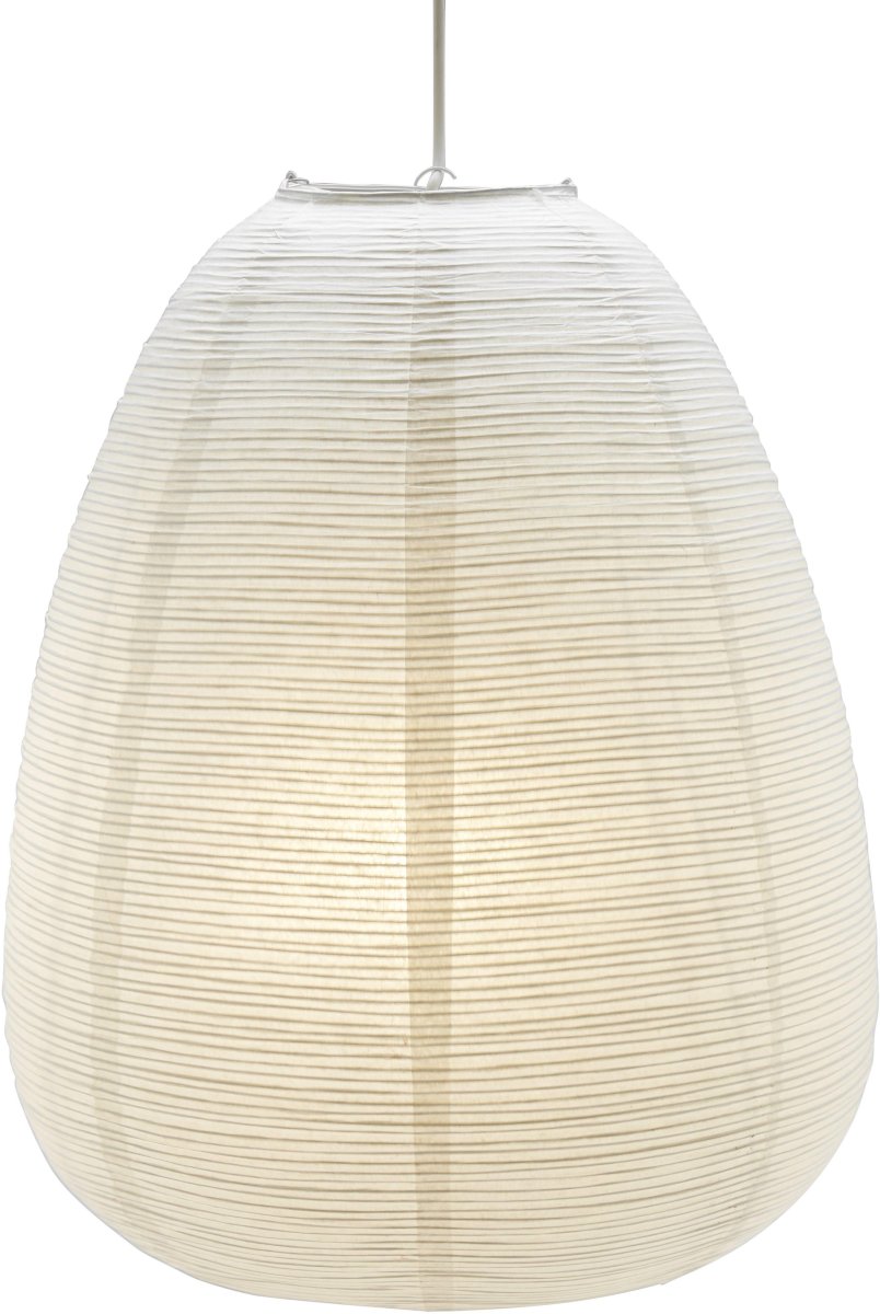 Maki Pantalla Ø43 Excl. Colgante Blanco Lámpas de techo De PR Home - Maki hecho con colador de papel de arroz con alambre de metal denso e irregular que crea un hermoso patr&oacute;n.