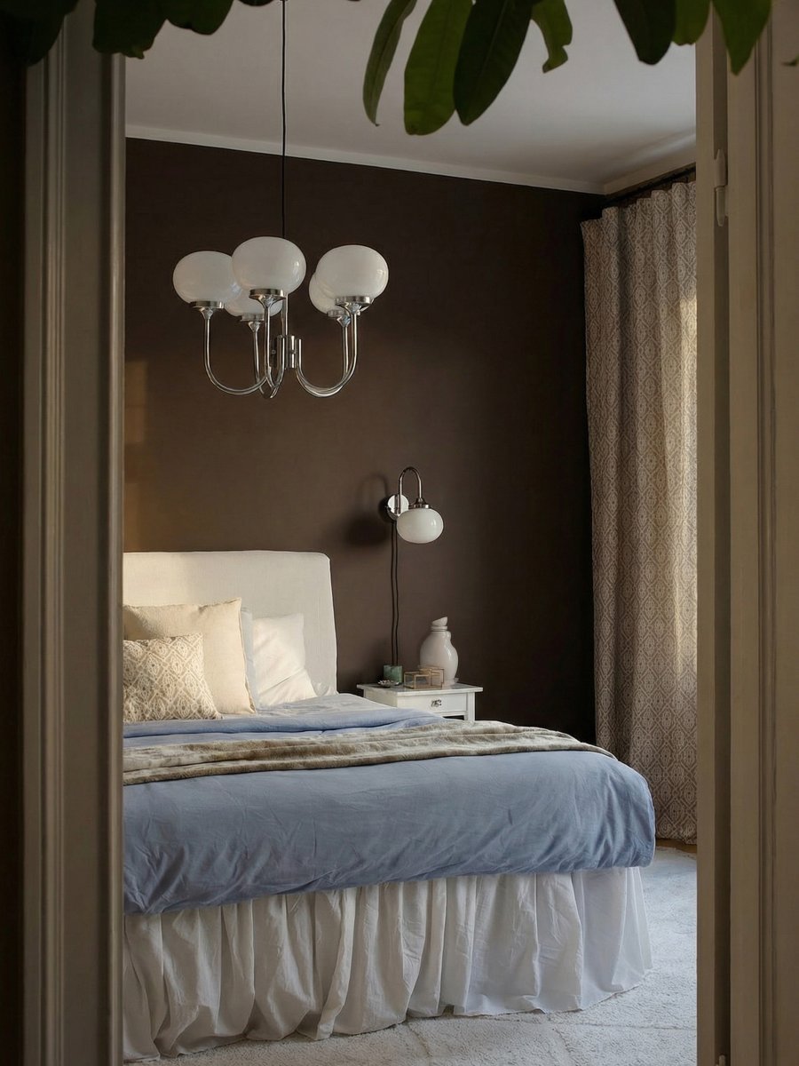 Elsy 5 Ø56 Cromo Lámpas de techo De PR Home - Cuenta con cinco brazos que apuntan hacia arriba y pantallas de cristal blanco que difunden una luz suave y agradable, creando un ambiente confortable en salones o comedores, por ejemplo.