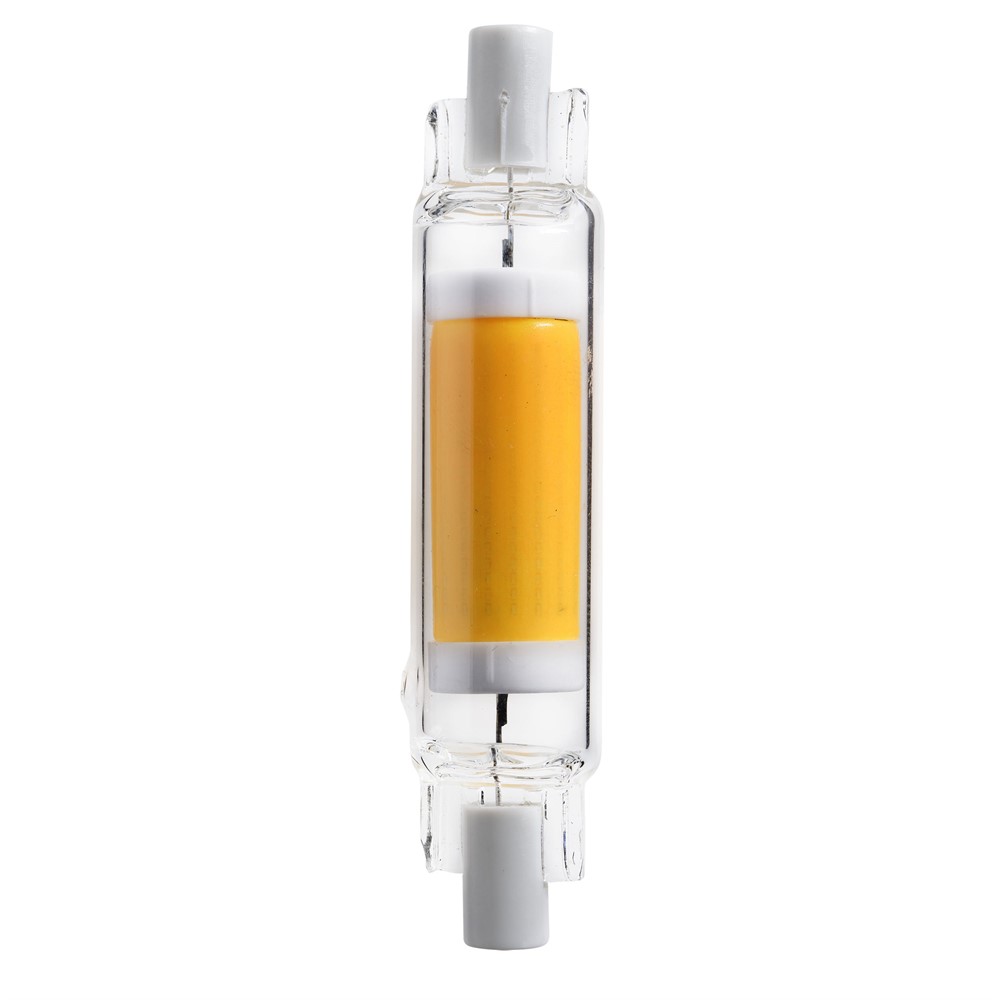 LED R7s 78mm 4W 3000K Regulable Transparente De Unison - LED R7s 78 mm 4 W es una fuente de iluminaci&oacute;n de bajo consumo con luz c&aacute;lida.