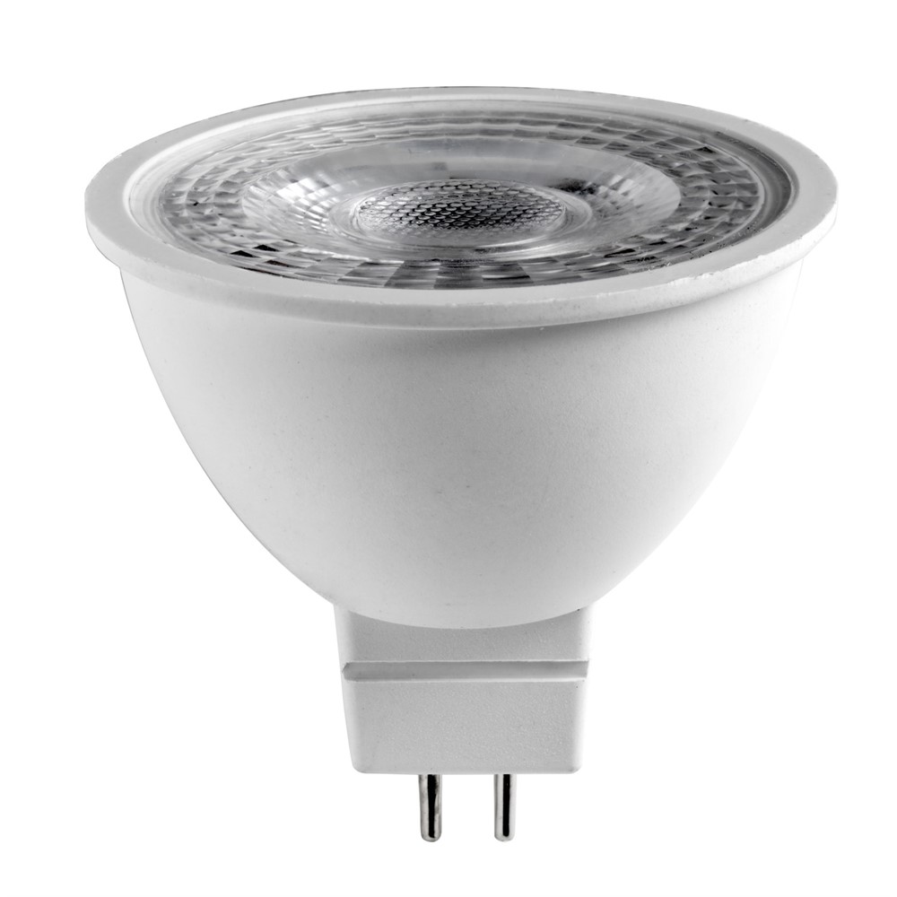 LED MR16 GU5,3 5W 2700K Regulable Blanco De Unison - 3 5W es una fuente de luz compacta que ofrece una luz c&aacute;lida de 2700 K y una funci&oacute;n de atenuaci&oacute;n para una iluminaci&oacute;n flexible.
