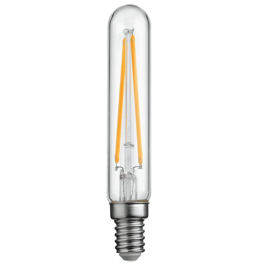E14 XL Tubular 2,5W 2200K Regulable Transparente De Unison - Tiene una potencia de 2,5W y una temperatura de color de 2200K, lo que proporciona una luz c&aacute;lida y agradable.