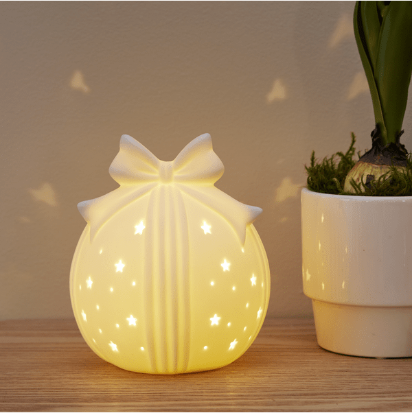 Rozy 14cm Blanco De Star Trading - Preciosa decoraci&oacute;n de mesa de porcelana blanca.