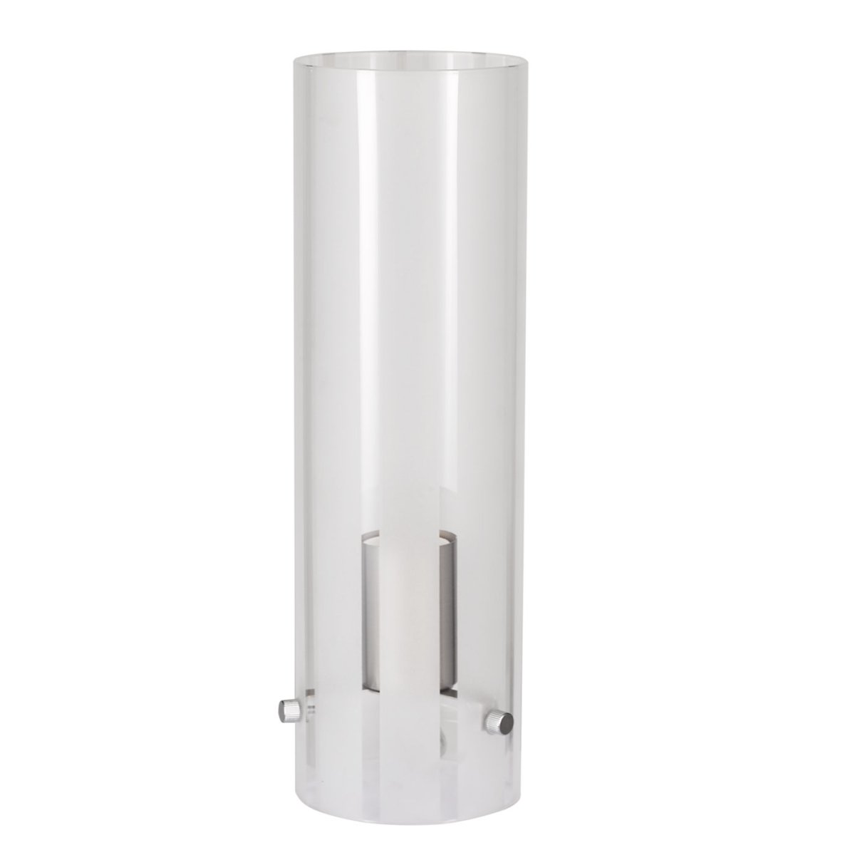 Tub 32cm Helada lámpara de mesa De Oriva - Ideal para la mesa auxiliar o la ventana, donde puede servir como una práctica fuente de luz y un elegante detalle interior.