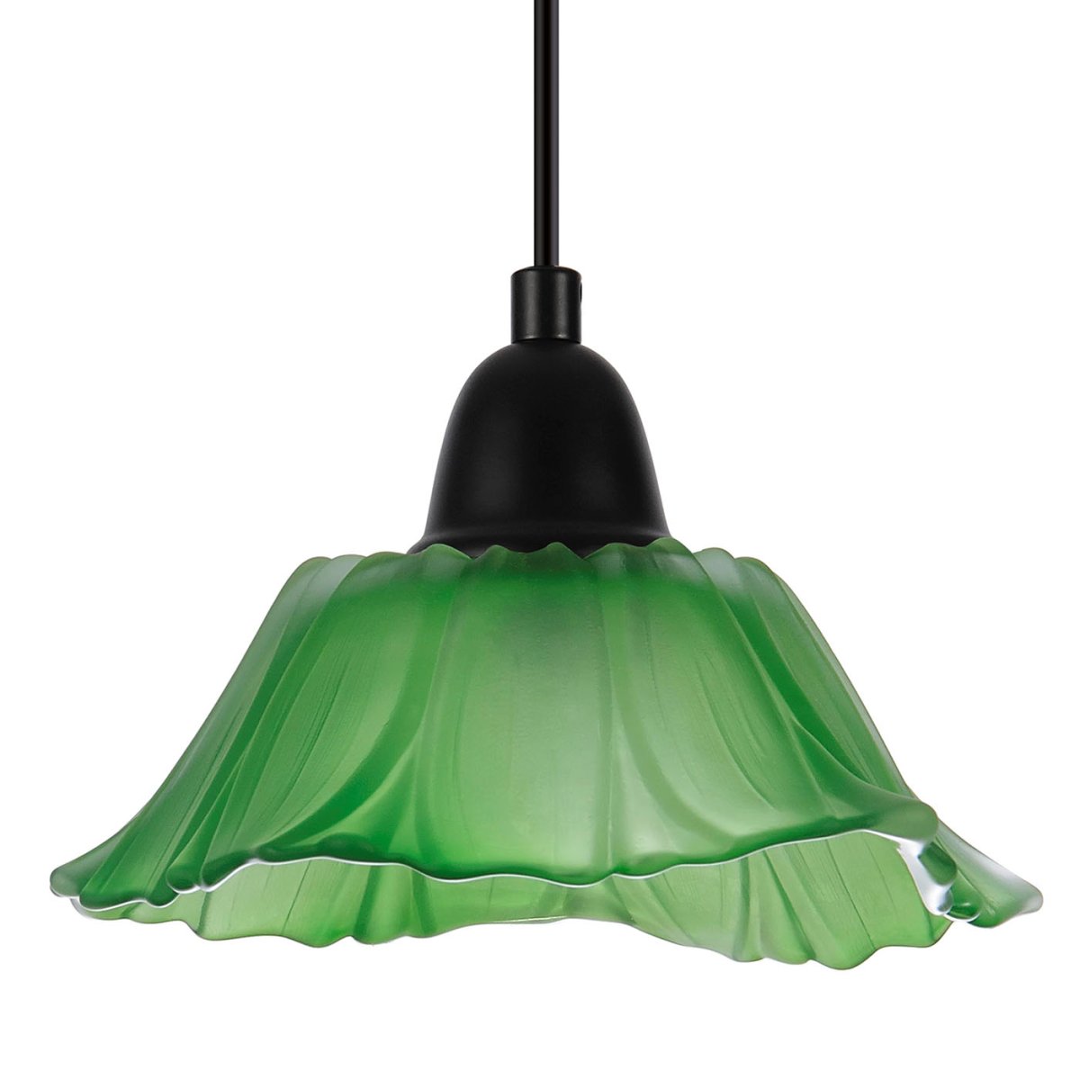 Bobby Ø18 Verde lámpara de ventana De Oriva - Viene con cable de 3,5 m e interruptor de encendido.