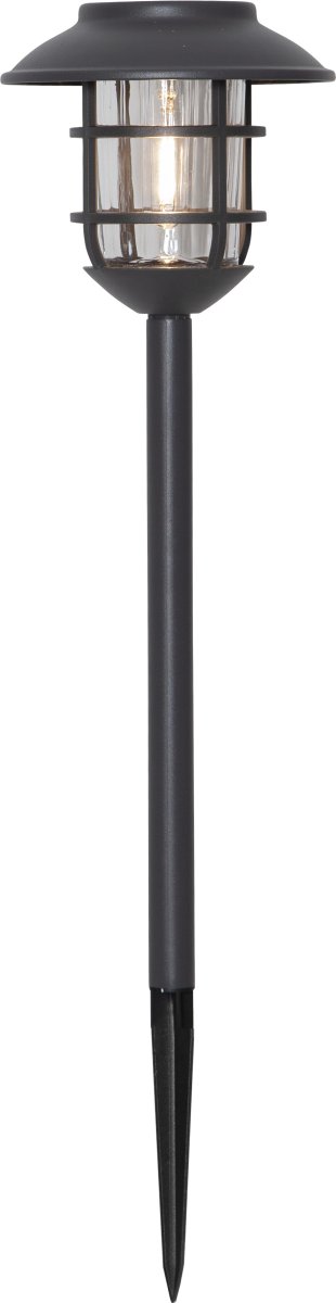 Filippa Grafito lámpara solar De Star Trading - La baliza solar Filippa es una soluci&oacute;n de iluminaci&oacute;n elegante y discreta para jardines y senderos.