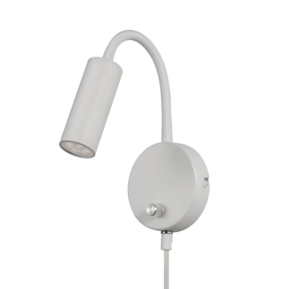 Mini Flex Blanco lámpara de lectura De Oriva - Fácil de instalar y práctico: una combinación perfecta de funcionalidad y diseño.