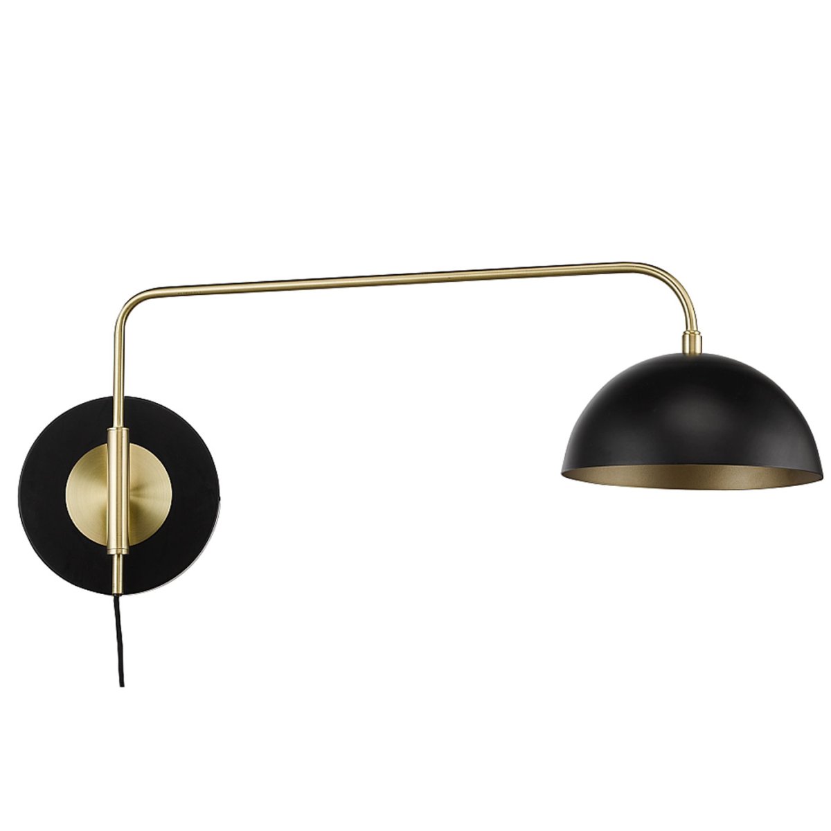 Milano 68cm Negro lámpara de pared De Oriva - Fuentes de luz que proporcionan una luz especialmente brillante y son ideales para iluminar áreas más grandes.
