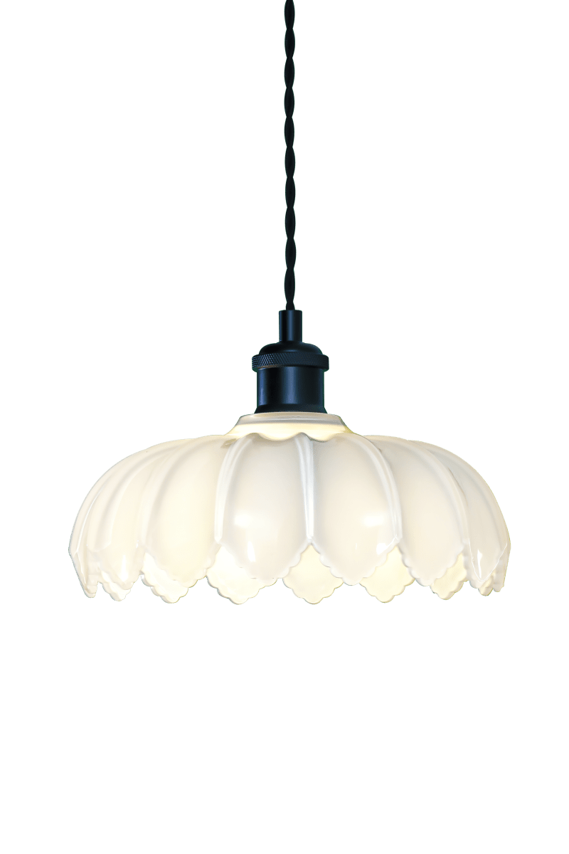 Sofia Ø25 En blanco y negro lámpara de ventana De Aneta Lighting - La lámpara de ventana Sofia, de estilo romántico vintage, es un hermoso detalle que se integra en interiores clásicos, rústicos y modernos.