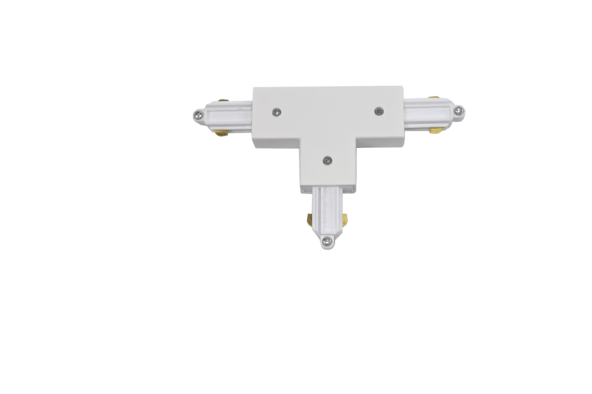 Imagen ampliada de Conector En T Izquierda Blanco mate De Aneta Lighting - Conexi&oacute;n en forma de T para el sistema ferroviario Trackline de Aneta.