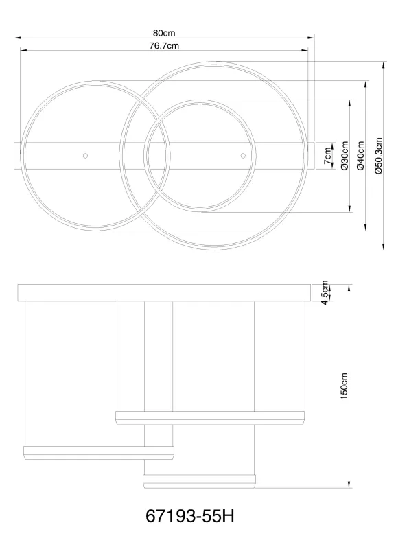 Halli Negro De Globo Lighting - LED-panelerna erbjuder flexibel belysning med justerbar f&auml;rgtemperatur fr&aring;n varmt vitt (2700K) till kallt vitt (6000K) och kan dimras samt fixeras i &ouml;nskat ljusl&auml;ge.
