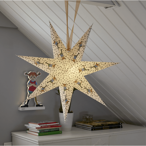 Pippi Multicolor De Star Trading - Una preciosa decoraci&oacute;n para la habitaci&oacute;n de un ni&ntilde;o.