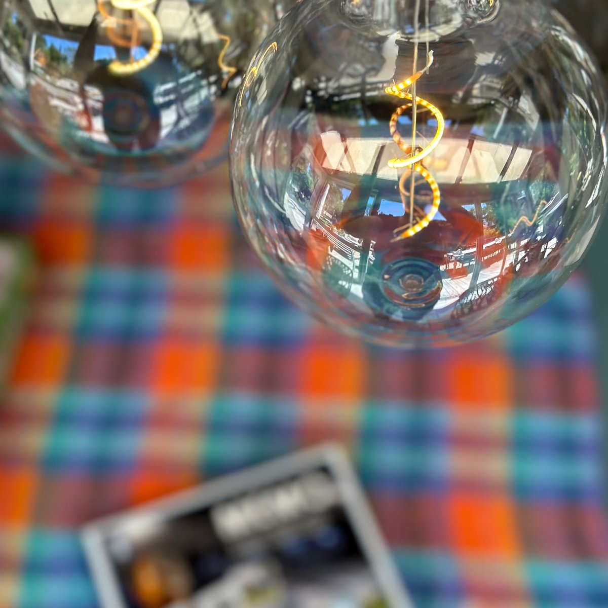 Deco bulb XL Transparente De Lightson - Esta bombilla decorativa con pantalla transparente resistente a la intemperie en formato XL (12 cm) es perfecta para la lámpara colgante Gravity, pero también para la lámpara de fiesta Cosy.