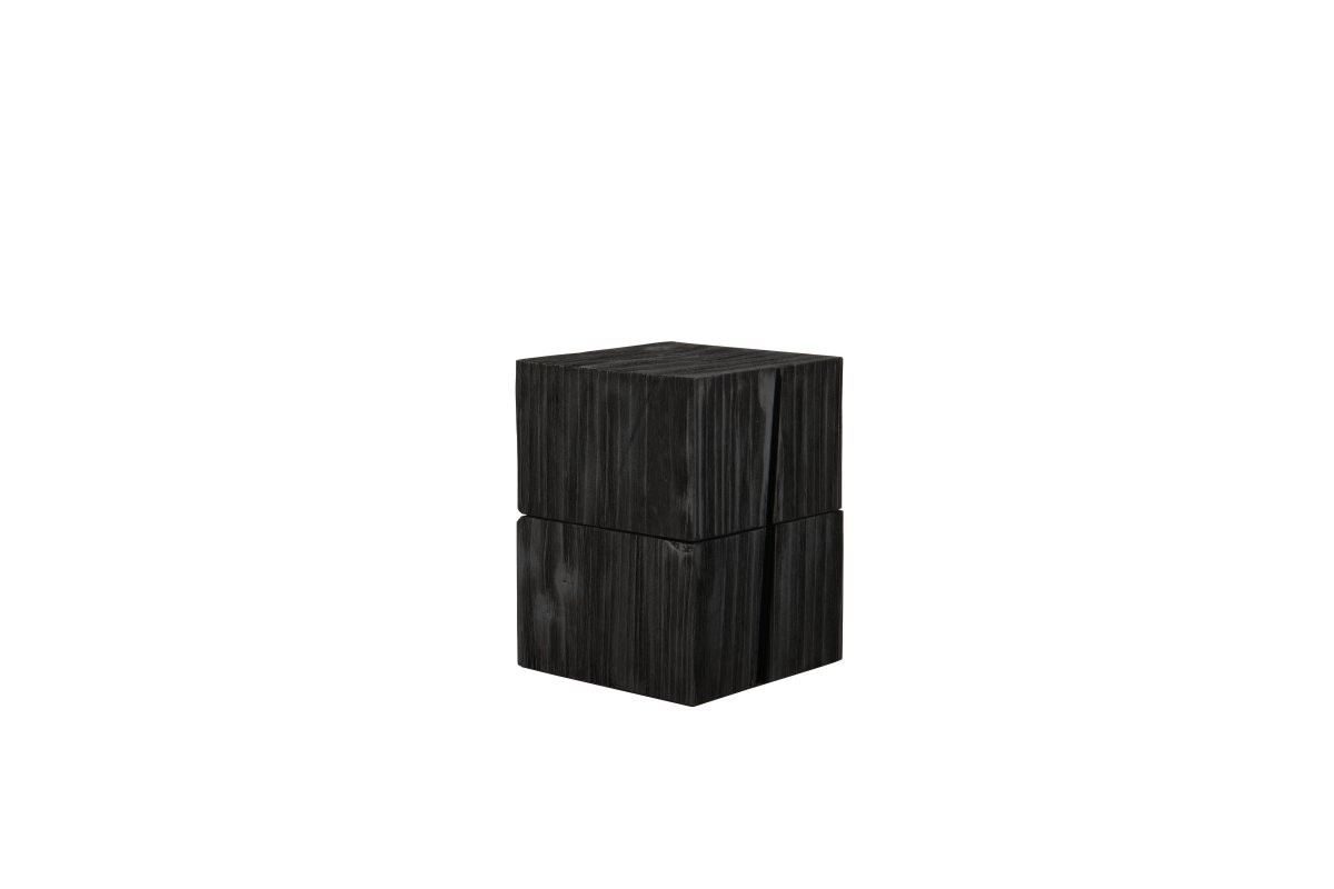 Treasure 16cm Negro lámpara de mesa De Trio Lighting - Un interruptor de puerta enciende automáticamente la lámpara cuando se abre la tapa y permanece encendida.