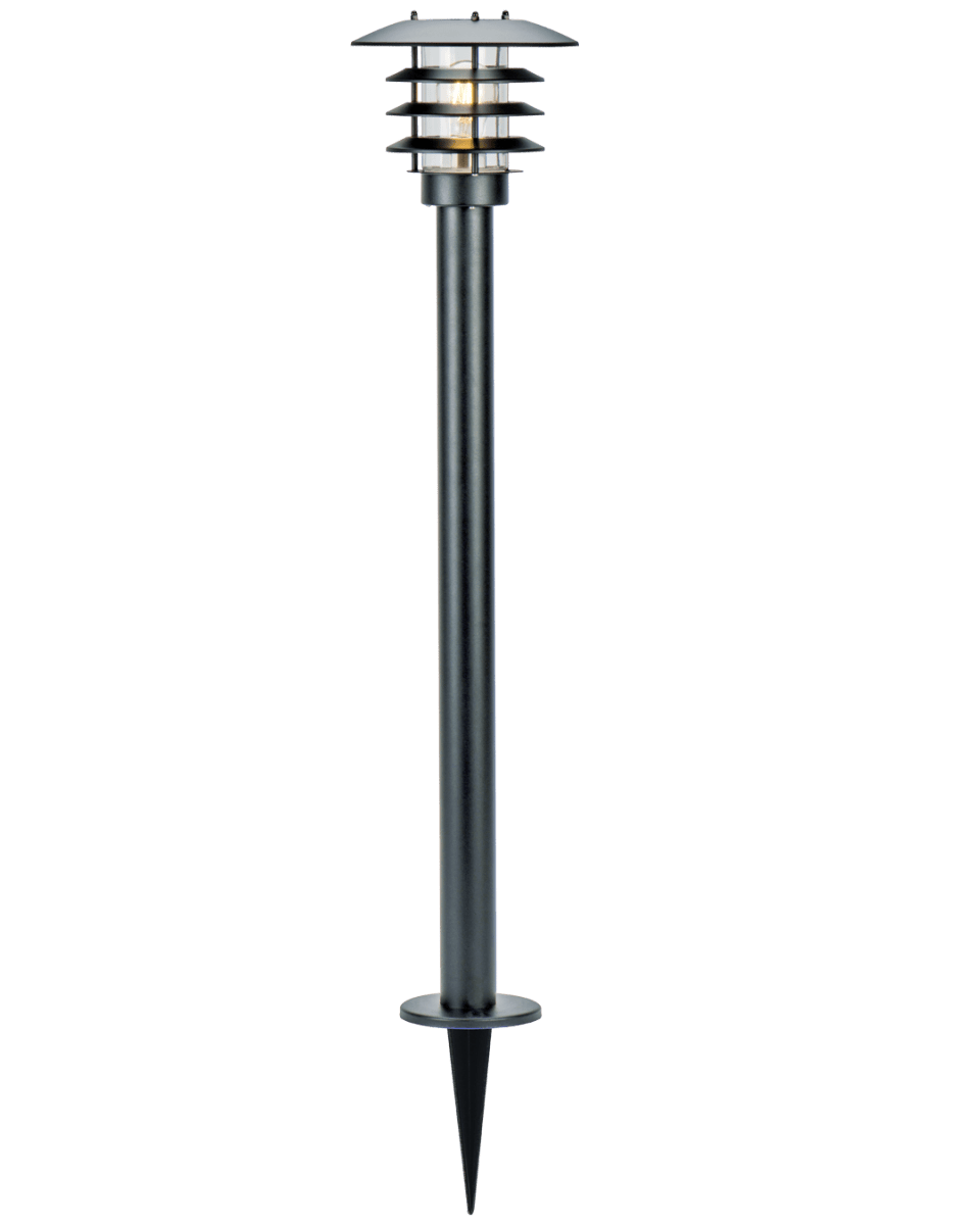 Saturnus Gris oscuro De Lightson - Tambi&eacute;n es un complemento ideal para plantas donde no se desean usar focos de suelo, sino luz desde arriba para crear un &aacute;rea bien iluminada.