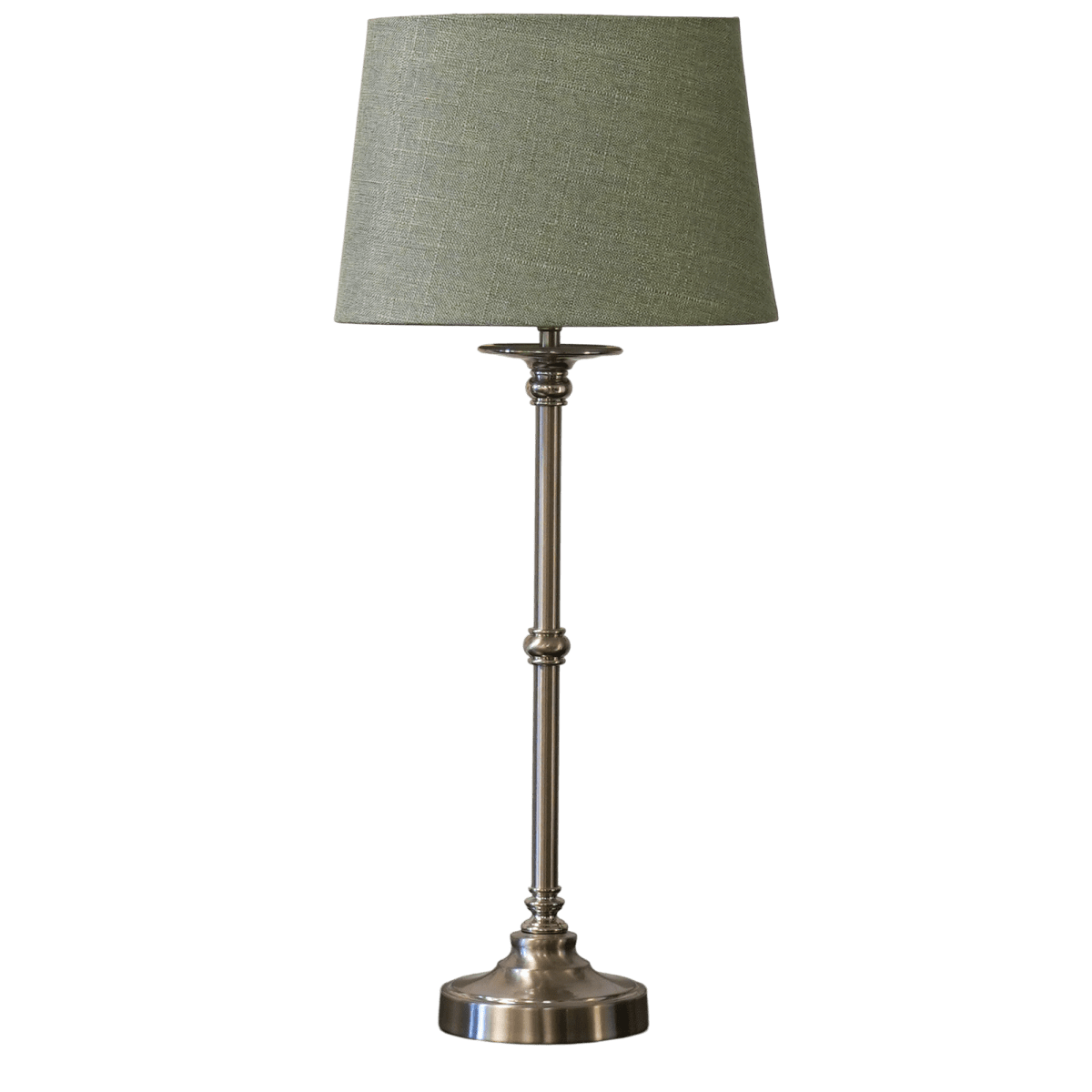 Axel 60cm Plata/verde lámpara de mesa De Lampan - Axel es un elemento decorativo con estilo, ideal para una mesa auxiliar, un escritorio o junto a una ventana, y se adapta a una gran variedad de estilos de decoraci&oacute;n.