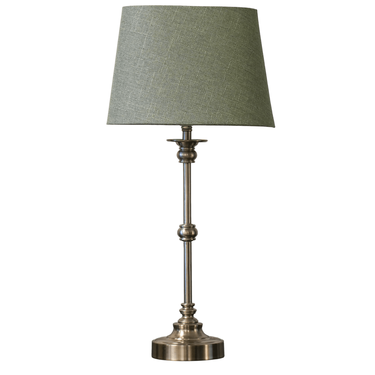 Axel Mini 50cm Plata/verde lámpara de mesa De Lampan - La l&aacute;mpara incluye un cable de 2 metros, un interruptor y un enchufe.