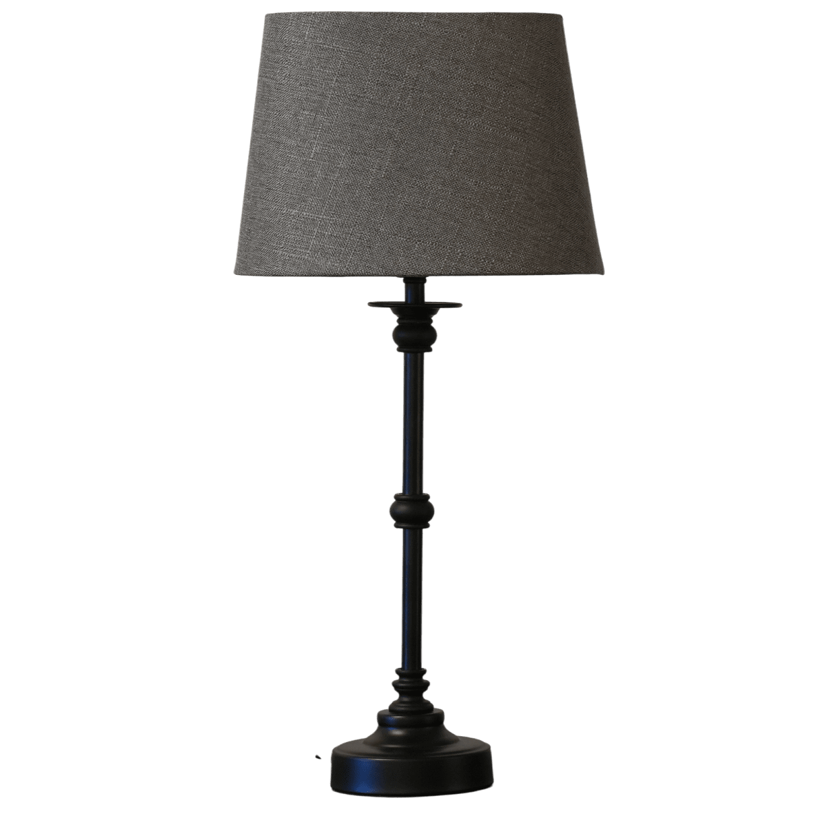 Axel Mini 50cm Negro lámpara de mesa De Lampan - Incluye un cable de 2 metros, un interruptor y un enchufe.