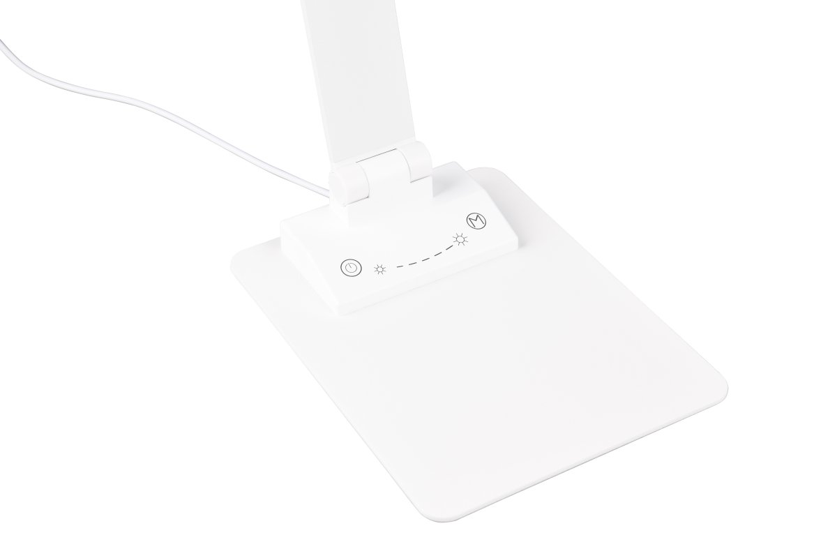 Travis 70cm Blanco lámpara de escritorio De Trio Lighting - 