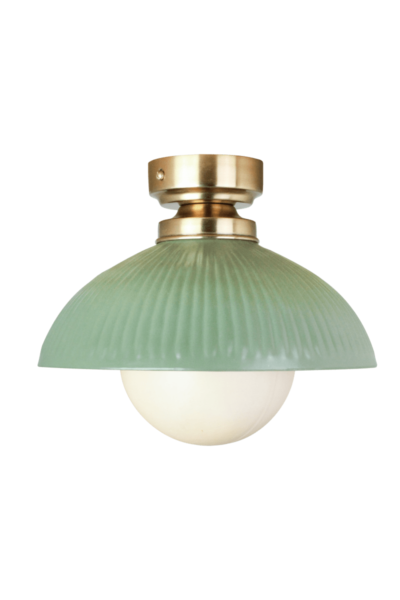 Elliot Ø30 Verde plafón De Strömshaga - Elliot es una elegante l&aacute;mpara de techo claramente inspirada en el dise&ntilde;o cl&aacute;sico de principios de siglo.