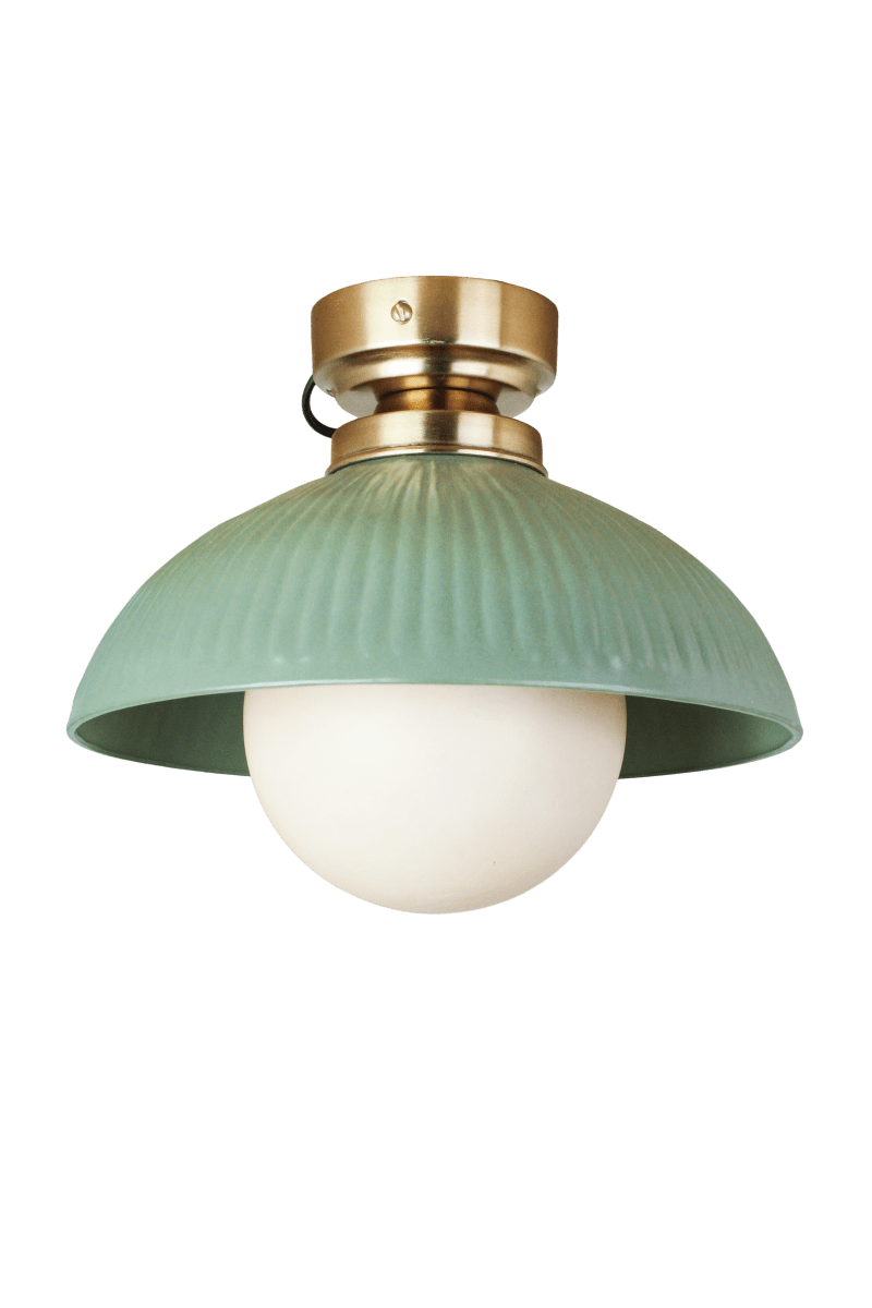 Elliot Ø30 Verde plafón De Strömshaga - Elliot es una elegante l&aacute;mpara de techo claramente inspirada en el dise&ntilde;o cl&aacute;sico de principios de siglo.