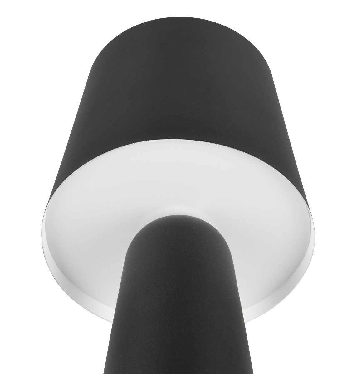 Nubian 40cm Negro lámpara de mesa De Trio Lighting - A&ntilde;ade un toque elegante a tu hogar con la l&aacute;mpara de mesa Nubian: una combinaci&oacute;n perfecta de robustez y estilo.