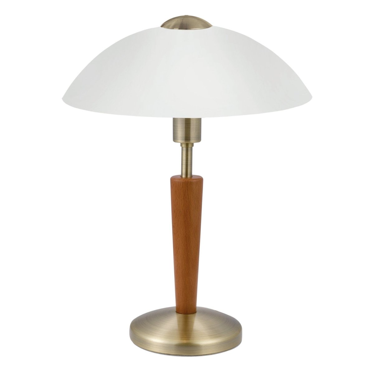 Solo 35cm Bronce lámpara de mesa De Eglo - Solo 1 es una elegante l&aacute;mpara de mesa con funci&oacute;n de atenuaci&oacute;n t&aacute;ctil que le brinda control total sobre el brillo con un simple toque.