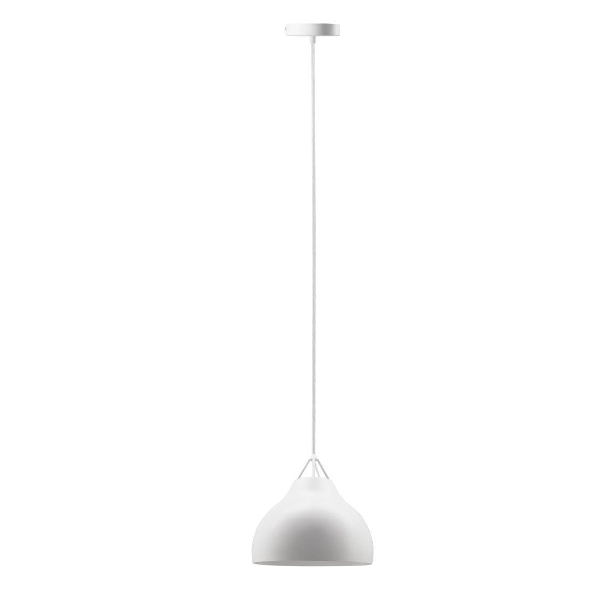 Pyra Ø23 Blanco Lámpas de techo De Dyberg Larsen - Diseñada por Frank Kerdil para Dyberg Larsen, Pyra es una lámpara que mejora tanto la calidad de la luz como el estilo de su hogar.