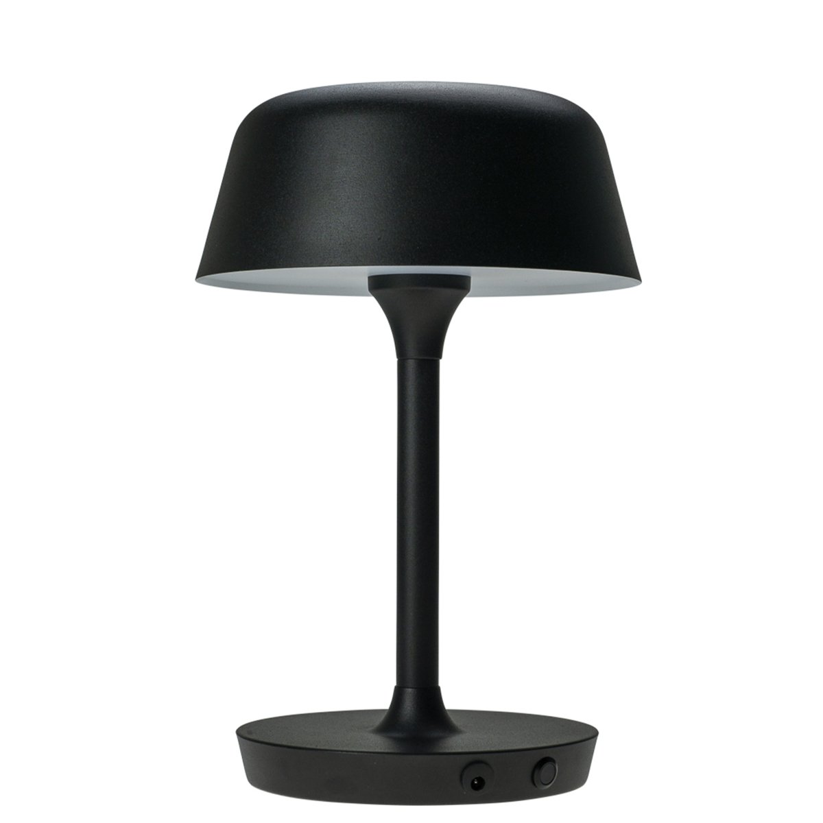 Valencia 30cm Negro portátil De Dyberg Larsen - La elegante lámpara de mesa Valencia de Dyberg Larsen en color negro es recargable y se puede colocar donde más se necesite.