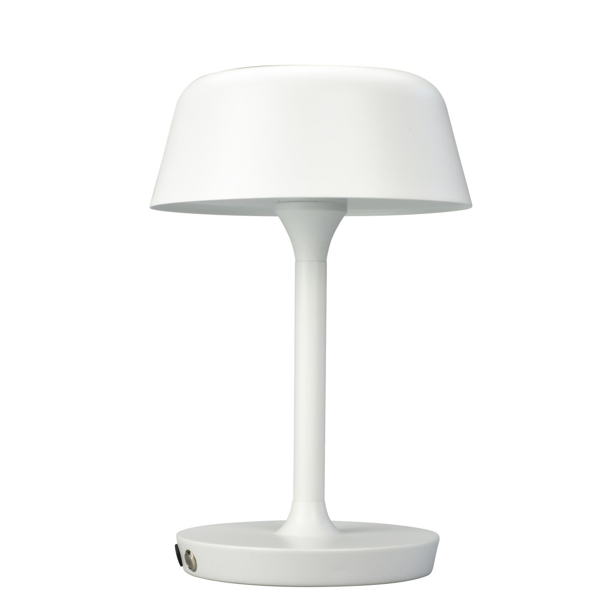 Valencia 30cm Blanco portátil De Dyberg Larsen - La elegante lámpara de mesa Valencia de Dyberg Larsen en color blanco es recargable y se puede colocar donde más se necesite.