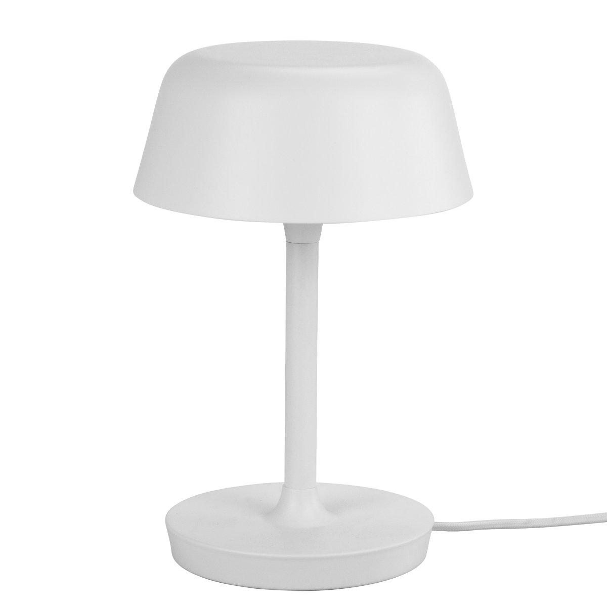 Valencia 30cm Blanco lámpara de mesa De Dyberg Larsen - La lámpara de mesa Valencia es una lámpara elegante y única que emite una luz hermosa y agradable.
