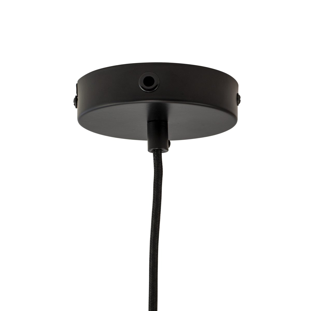 Ron Ø25 Rojo oscuro Lámpas de techo De Dyberg Larsen - Es ideal para colgar encima de la mesa del comedor, de la mesa de café o varias sobre ella.