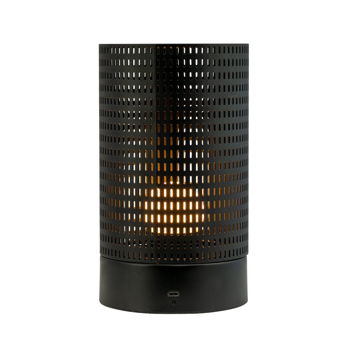 Mesh 20cm Negro portátil De Dyberg Larsen - La l&aacute;mpara de mesa LED Mesh es la elecci&oacute;n obvia para una iluminaci&oacute;n acogedora.