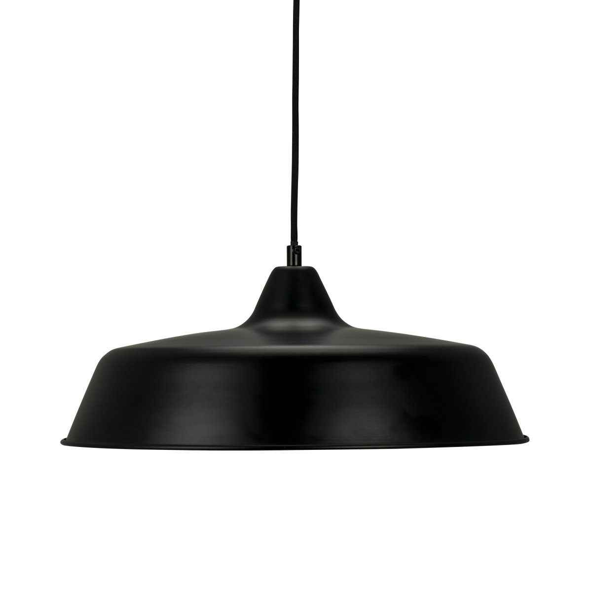 Raw Ø40 Negro Lámpas de techo De Dyberg Larsen - La lámpara colgante “Raw” es una lámpara de techo moderna y elegante, fabricada en metal y con un diseño encantador.