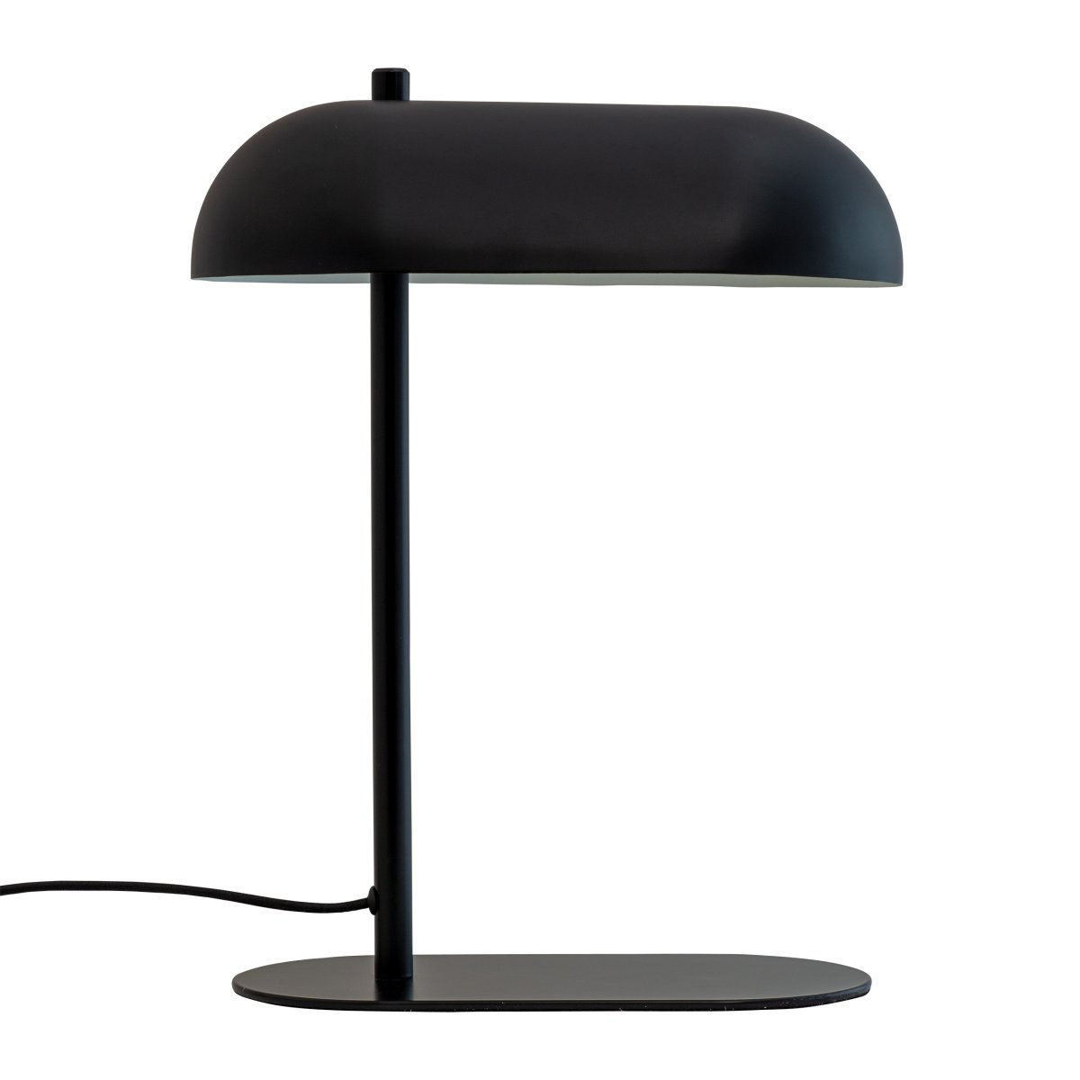 Arch 36cm Negro mate lámpara de mesa De Dyberg Larsen - La lámpara de mesa Arch es un homenaje a la simplicidad y la calidad: una fusión de diseño danés y funcionalidad.
