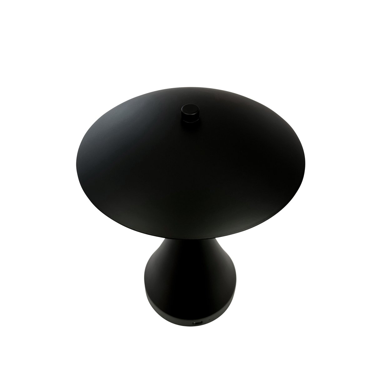 Vienna 28cm Negro portátil De Dyberg Larsen - La l&aacute;mpara LED Vienna impresiona por su luz suave y agradable, que se puede ajustar en tres niveles de brillo y crea as&iacute; la atm&oacute;sfera adecuada.