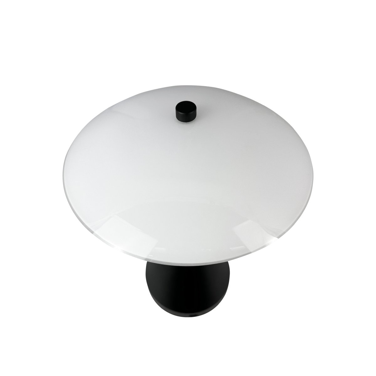Vienna 28cm Negro portátil De Dyberg Larsen - La lámpara LED Vienna impresiona por su luz suave y agradable, que se puede ajustar en tres niveles de brillo y crea así la atmósfera adecuada.