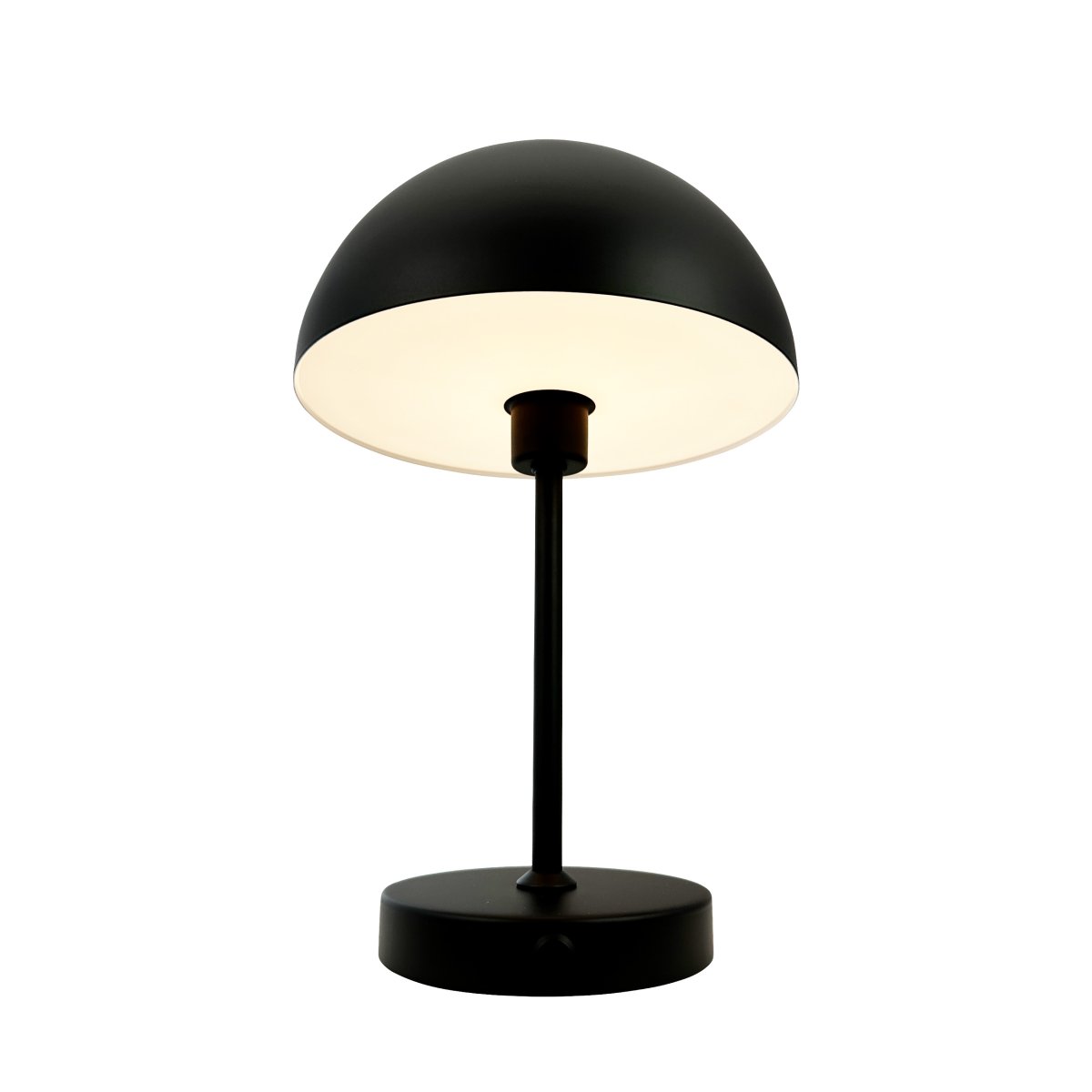 Stockholm 30cm Negro portátil De Dyberg Larsen - El pr&aacute;ctico indicador de bater&iacute;a muestra claramente cuando es el momento de cargar y, cuando est&aacute; completamente cargada, la luz brilla hasta 6 horas con una carga de bater&iacute;a.