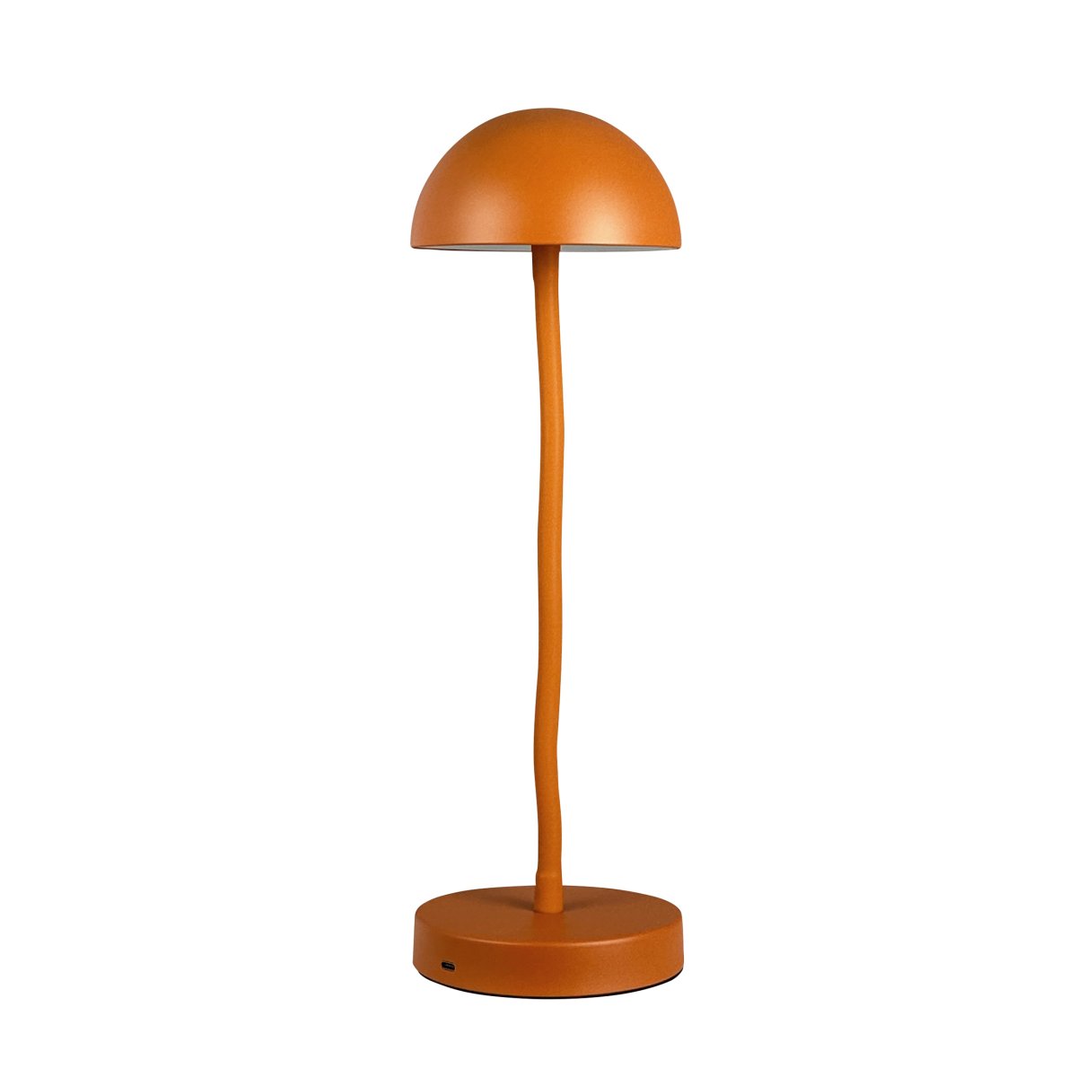 Fonzy 38cm Terracota portátil De Dyberg Larsen - Fonzy bordslampa &auml;r b&aring;de rolig och praktisk, och dess flexibilitet g&ouml;r den till ett perfekt val f&ouml;r den som vill ha en lampa som &auml;r b&aring;de funktionell och stilren.